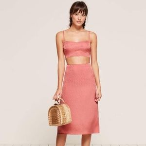 Reformation Nova 2-Piece in Pink